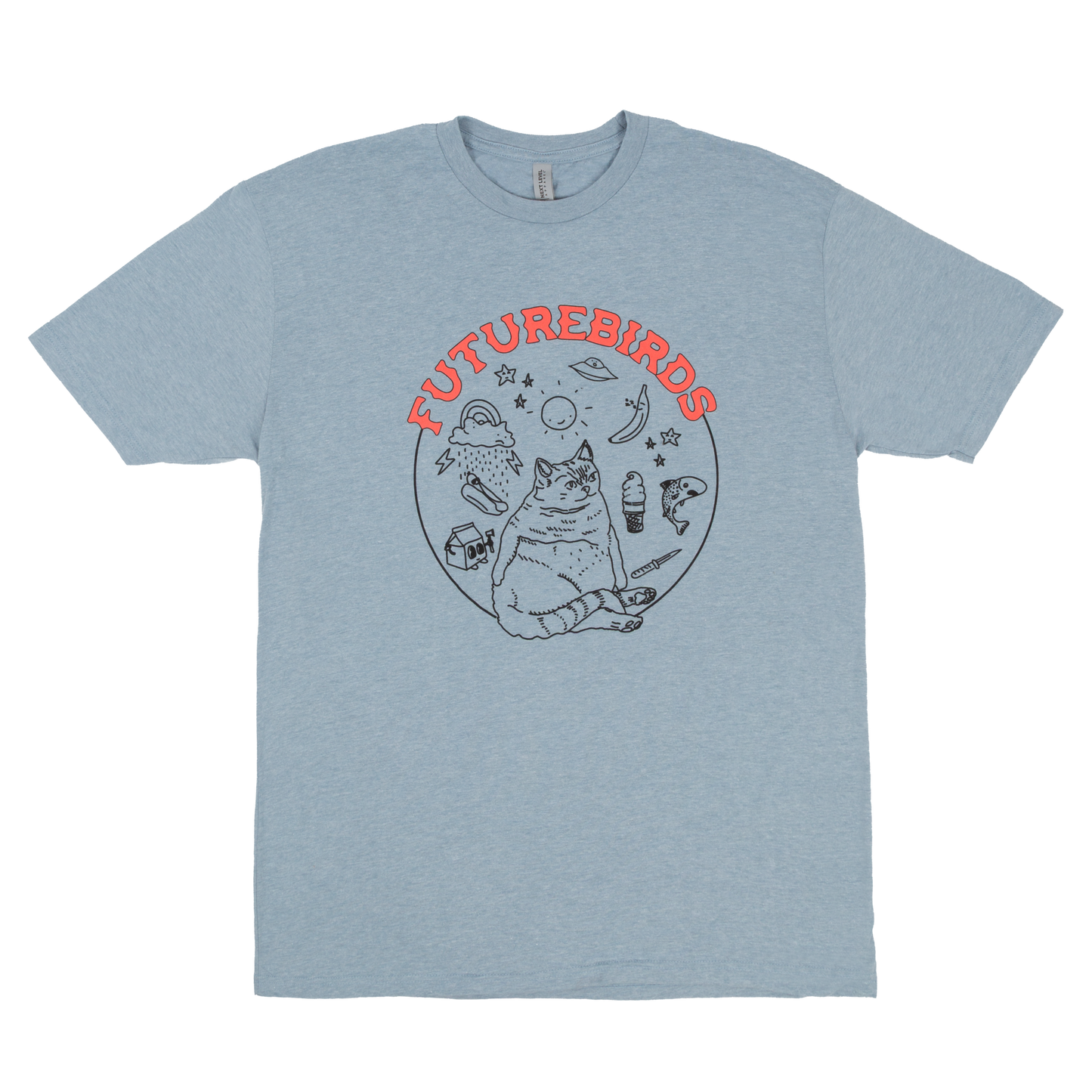Blue Cat Tee