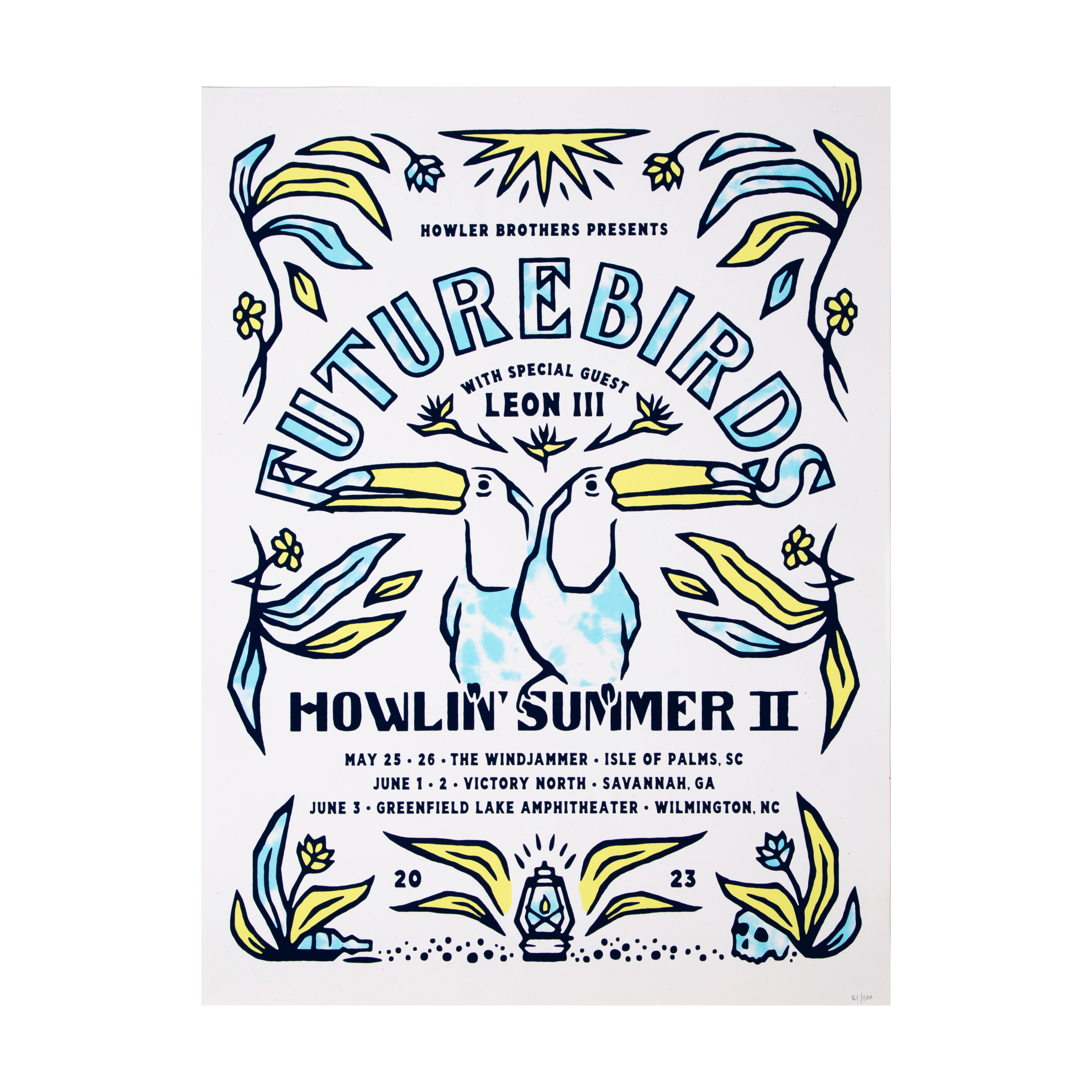 Howlin' Summer II Poster – Futurebirds Merch